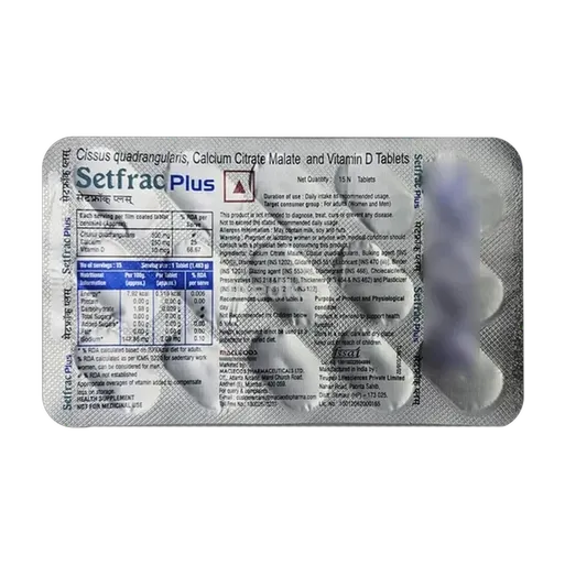 setfrac plus tablet 15's